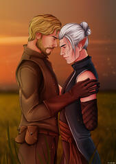 Halfbody Couple Render